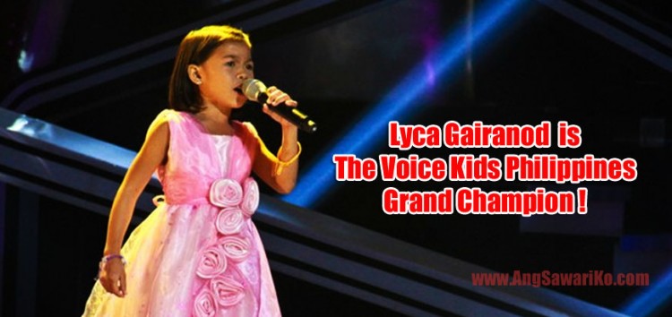 Lyca Gairanod Is The Voice Kids Philippines Grand Champion